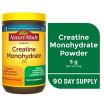 Nature Made Micronized Creatine Monohydrate Drink Mix Powder 5 g Per Serving for Muscle Support 450 g
