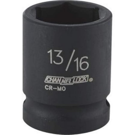 

Channellock 1/2 Drive 13/16 6-Point Shallow Standard Impact Socket