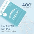 thumbnail image 4 of GENKENT Dental Floss Picks for Adult, 400 Count Flossing Picks Toothpick Flosser for Teeth Clean & Gum Health, 4 of 8