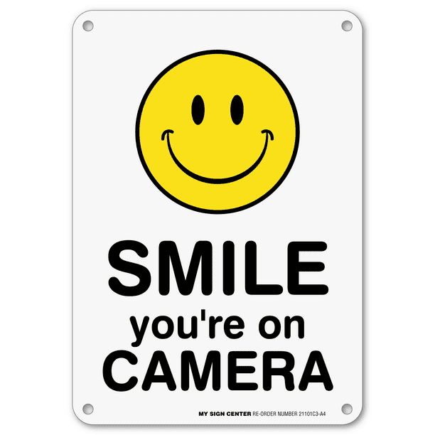 free-printable-smile-you-re-on-camera-sign-printable