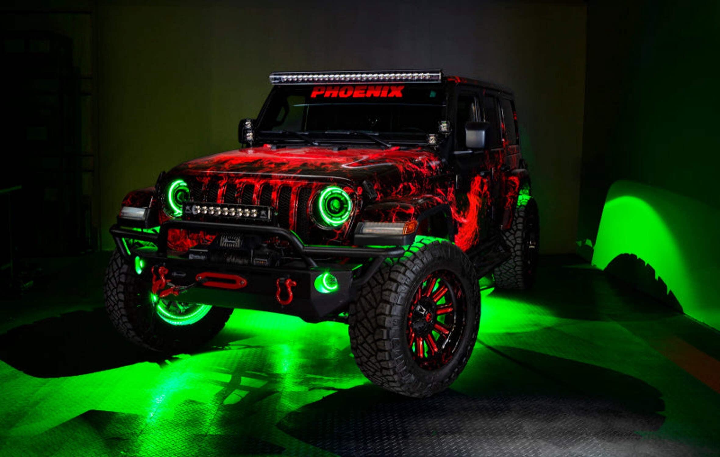 Oracle Light 5797333 Bluetooth Colorshift LED Rock Light Kit