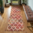 thumbnail image 6 of Lahome Moroccan Runner Rug 2x6 - Washable Non-Slip Hallway Carpet for Kitchen, Laundry, Bathroom and Entryway, Colorful Bohemian Floor Mat, 6 of 10