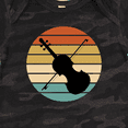 thumbnail image 4 of Inktastic Violin Music Retro Sunset Boys or Girls Baby Bodysuit, 4 of 5