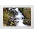 thumbnail image 3 of Logan Thomas 14x11 White Modern Wood Framed Wall Art Titled - Stream Falls VII, 3 of 5