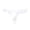 White3, variant on Lmnyox Lace Thongs for Women Fashion Seamless Low Waist Bikini Panties Soft Comfortable No Show Underwear