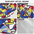 thumbnail image 2 of FORMRS Boys Swim Trunks Quick Dry Mesh Liner Boardshorts Sizes XS-XL, Art Triangles, 2 of 7