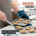 thumbnail image 6 of Chef Pomodoro Non-Stick Rectangle Baking Sheet and Cooling Rack Set, 2-Pcs (15.0 x 10.6"), 6 of 7