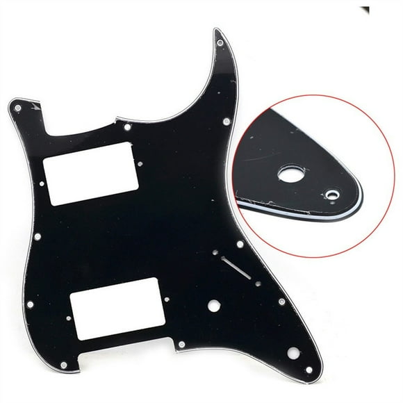 Lefu 3Ply 11Hole HH Guitar Pickguard Humbucker Scratch Plate for ST Electric Guitars