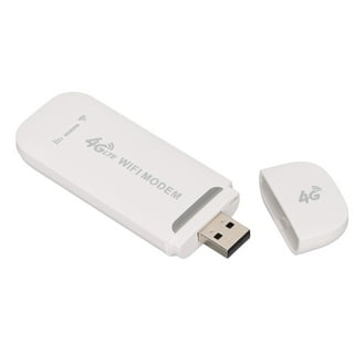 Módem USB 4G LTE WiFi Dongle, mini portátil USB 4G red inalámbrica router  inteligente para tableta, portátil, portátil, 2 LED de estado, Plug and  Play