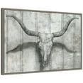 thumbnail image 4 of Amanti Art Longhorn Framed Canvas Wall Art Print, 4 of 7