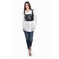 thumbnail image 4 of Top de efecto piel Roman Fashion /Juvenil, 57027 (Negro) negro M, 4 of 6
