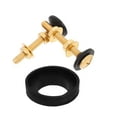 thumbnail image 5 of Raindrops Toilet to Bowl Bolt Kit with Multi Brass Finish, Easy to Install Toilet Repair Hardware Set for Bathroom, 5 of 8