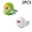 Cute Bird (Green King Kong + Fat Pigeon), variant on HZLKADAQ Cute bird animal model assembly and assembly of micro particle building block toys, set of 2, desk, office desk collection ornament toys, children's gifts