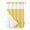 Yellow, variant on No Hook Shower Curtain and Liner Set, Light Yellow Washable Fabric Shower Curtains for Bathroom, Bathtub, Minimalist Modern Solid Color Yellow Waterproof Bathroom Curtains 72W x 96H