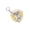 Yellow, variant on Mini Cartoon Dice Toy Keychain Kawaii Shake and Roll Fidget Keyring for Couples Bag Car Hanger Decision Maker 1 Pack