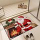 thumbnail image 4 of Felpudo Navideño Tejido | Felpudo Navideño Multicolor de Poliéster | Alfombra de Baño Antideslizante de Diatomeas | Felpudo Suave y Duradero para Decoración Del Hogar y Bienvenida de Temporada, 4 of 6