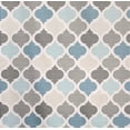 thumbnail image 5 of Serafina Home Fabric Shower Curtain for Men or Women: Earth Tones of Brown, Taupe, Slate Blue and Aqua (Brown, Turquoise, Beige, Taupe, Grey, White), 5 of 6