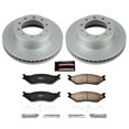 thumbnail image 2 of PowerStop Front Geomet Coated Brake Rotor and Pad Kit Fits: FORD Select Models CRK5964, 2 of 5