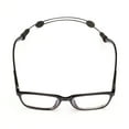 thumbnail image 3 of icolorfuled 1Set Black Silicone Glasses String Holder Adjustable for Hiking and Rafting, 3 of 6