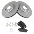 thumbnail image 2 of Geelife Front Metallic Brake Pads & G-Coated Rotor Kit for Chrysler Dodge, 2 of 7