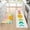Moon Phase Colorful, variant on Spice Kitchen Rugs Sets of 2, Anti-Fatigue Black Kitchen Mats for Floor Non-Slip Spicy Art Waterproof Kitchen Mat Washable for Kitchen Laundry 17.3x29.5 17.3x47.2 Inch