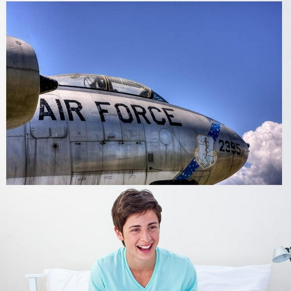 Wallhogs Kellstrand B-47 Stratojet Glossy Wall Mural