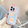 thumbnail image 7 of Cute Cartoon Piggy Phone Case with Bow Knot Cutie Camera Frame Lens Protection, Shockproof Soft Case for iPhone 11, 7 of 7