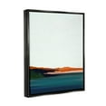 thumbnail image 3 of Stupell Industries Serene Coastline Landscape Red Sands Quiet Sky Painting Jet Black Floating Framed Canvas Print Wall Art, Design by Amy Hall, 3 of 5