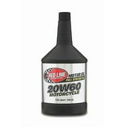 Red Line 12604 20W60 Motorcycle Oil, 1 Quart, 1 Pack