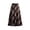 1-Green, variant on Women Plaid Tartan Midi Skirt High Waist A Line Flared Swing Brown Orange Soft Fabric Plus Size Fall Winter Casual Office Daily Wear