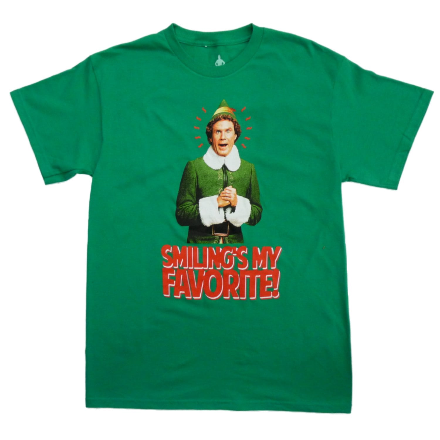 Elf Mens Green Christmas T-Shirt 
