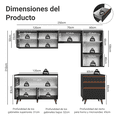 thumbnail image 3 of Cocina Integral Completa Modular Madesa Reims 250cm NN 08, 3 of 10