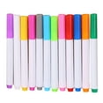 thumbnail image 1 of Graflsoa 12-Color Washable Dust-Free Water Chalk Markers for Art Sketching, 10cm Plastic Body, 1 of 6