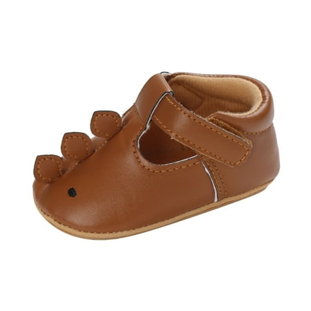 

Eashery Toddler Girls Boys Shoes Sports Socks Comfortable White Baby Shoes Brown 4