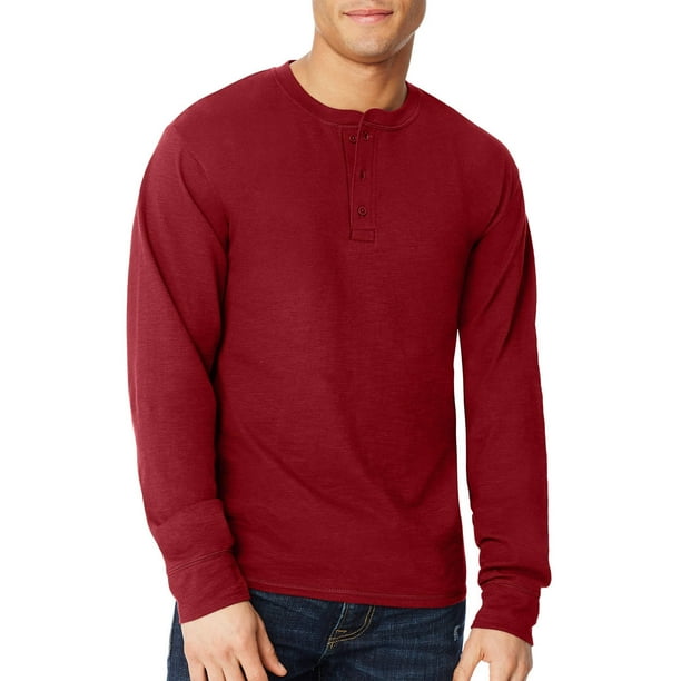 Men's XTemp Lightweight Long Sleeve Henley Tee