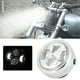 thumbnail image 5 of Universal Vintage Round Motorcycle LED Headlight Lamp Modification Accessory (Electroplating), 5 of 5