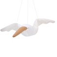 thumbnail image 2 of Muñeco de cisne ANGGREK color blanco de peluche para colgar, 2 of 8