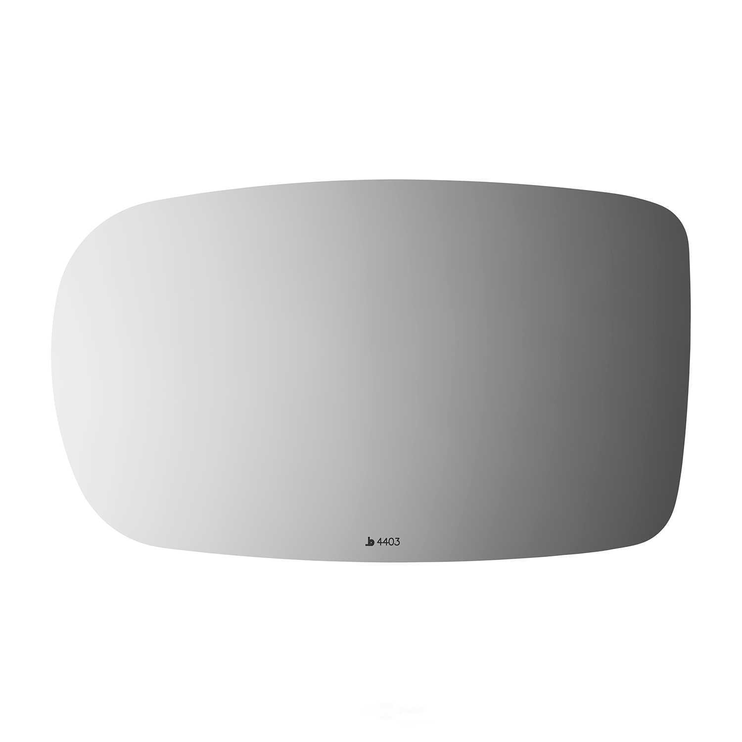 Burco Side View Mirror Replacement Glass - Clear Glass - 4403