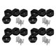 thumbnail image 1 of 16x Mejoras de Adaptador Hexagonal de Cubo de Rueda Combinada de Aleación de Aluminio de 12 mm para 144001 Negro, 1 of 5