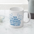 thumbnail image 5 of CafePress - Awesome Big Brother Mugs - 20 Oz White Ceramic Mega Mug, 5 of 5