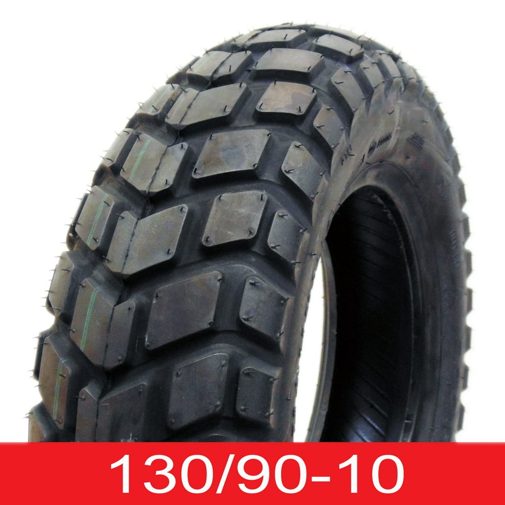 Tire 130/9010 Tubeless Front/Rear Motorcycle Scooter Moped (P126