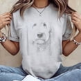 thumbnail image 3 of Vintage Goldendoodle Drawing Art Design T-shirt Sizes S-5XL, 3 of 5