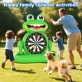 thumbnail image 4 of MOONTOY Fun Pool Toys for Kids, Inflatable Frog Dart Board Water Game Toys, Pool Games for Beach Yard Outdoor Ball Play, Summer Party Birthday Gift 3 4 5 6 7 8 9 12 Years Old Boys Girls Teen Adult, 4 of 8