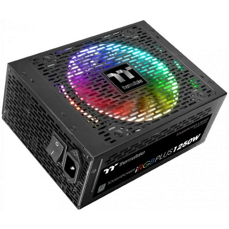 新品未開封品 Thermaltake 80PLUS TITANIUM 1250W Thermaltake Toughpower iRGB Plus 80Plus Titanium Fully Modular