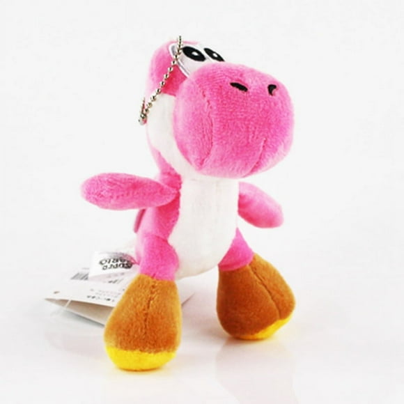 Super Mario Collection All Star Yoshi en Peluche Violette Pendentif Cadeau d'Anniversaire et de Vacances 10cm Rose Rouge Cadeau de Noël Cadeau d'Anniversaire Enfants
