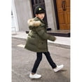thumbnail image 3 of Lindreshi Toddler Boys Clothes Clearance Boys Winter Coat Kids Girls' Boys' Hooded down Winter Warm Jacket Puffers Outerwear, 3 of 5