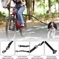thumbnail image 3 of Laisse d'Exercice pour Chien, Poignée en Gel de Silice Mains Libres Haute Résistance Rétractable Laisse de Vélo pour Chien Retrait Facile pour Extérieur, 3 of 8