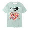 thumbnail image 4 of XIYON Girls T Shirts Girl Casual Short Sleeve T Shirt With Print Crew Neck Tee For Kids Comfortable Daily Wear Lovely Summer Tops 5-6 Years, 4 of 4