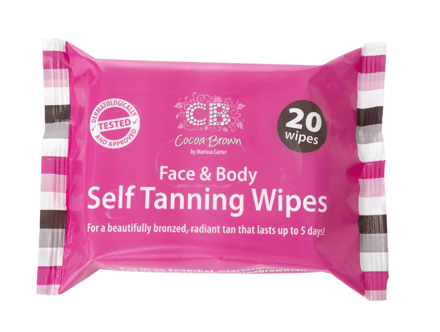 Cocoa Brown Tanning Wipes