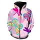 thumbnail image 1 of Sudadera con capucha 3D de mariposas de dibujos animados para hombre y mujer, ropa de abrigo con cremallera para invierno, estilo Hip Hop, 1 of 6